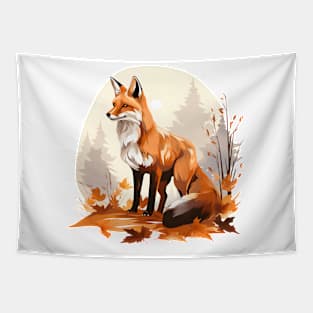 Forest Foxes Tapestry