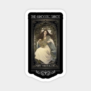 Gnostic Tarot Major Arcana - Mary Magdalene Magnet