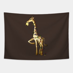 Shiny Giraffe Tapestry