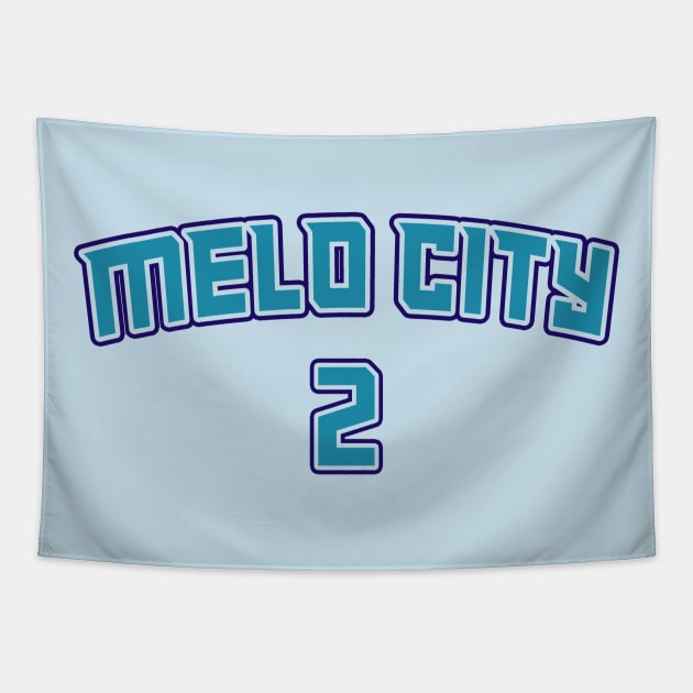 Melo City 2 Tapestry by FanSwagUnltd