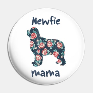 Newfie Mama Newfoundland Dog Lover Mom Mothers Day Pin