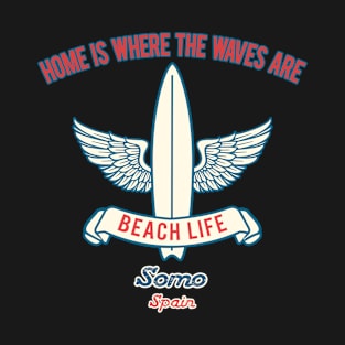 Somo surf slogan T-Shirt