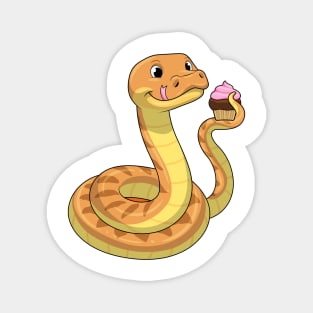 Snake with Muffin Magnet