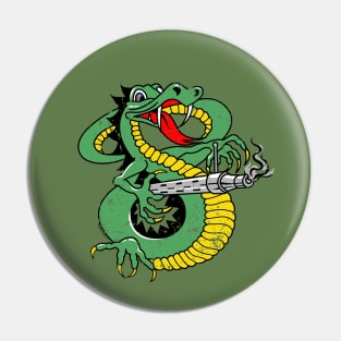 WW2 Dragon Squadron logo Pin