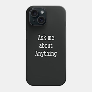 Genius funny slogan humor Phone Case