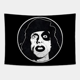 BASEBALL FURY - The Warriors (Circle Black and White) Tapestry