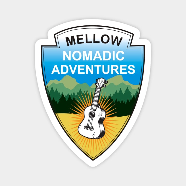 Mellow Nomadic Adventures Logo Magnet by Mellow Nomadic