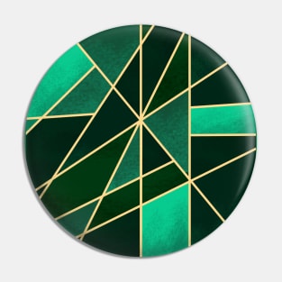 Abstract Green Pin
