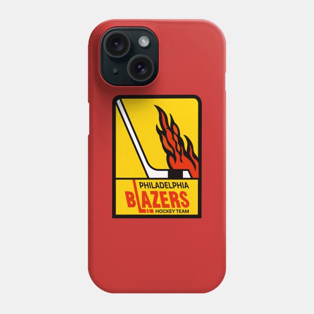 retro Philadelphia Blazers Phone Case by LocalZonly
