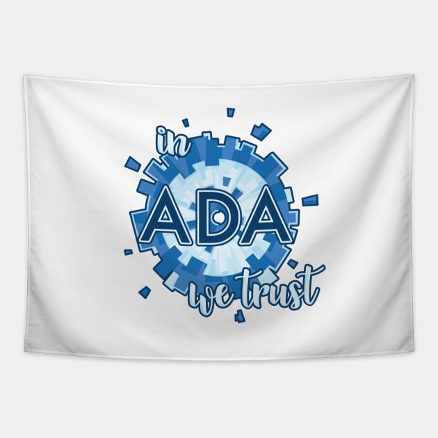 In ADA we trust Tapestry by geep44