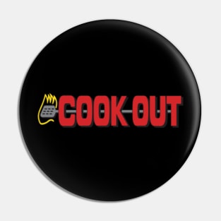 Cook Out Restaurant Logo Pin