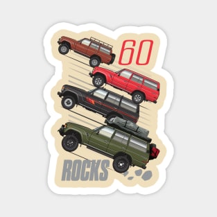 60 Rocks Magnet