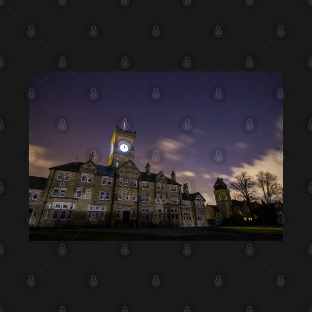 High Royds - West Riding Pauper Lunatic Asylum Starry Night by Spookydaz