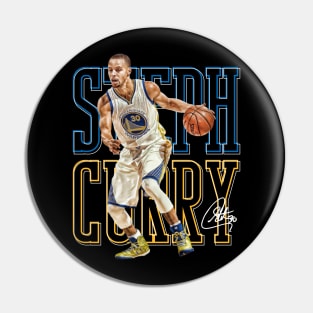 Steph Curry 30 Basketball Pin