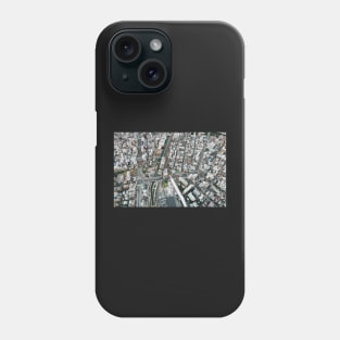 Japan - Aerial View of Central Tokyo Phone Case