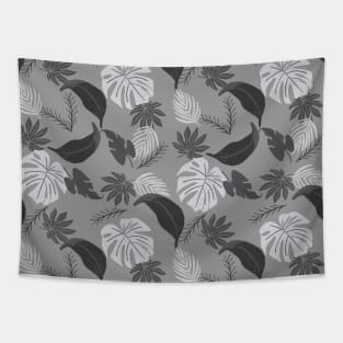 Tropical leaves design Tapestry