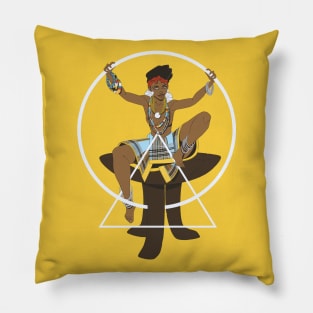 African Sleep Godess Pillow