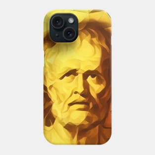 Lucius Annaeus Seneca Golden Portrait | Lucius Annaeus Seneca Artwork 9 Phone Case