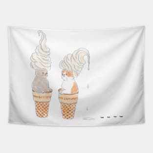 Soft Serve Kitty Tapestry