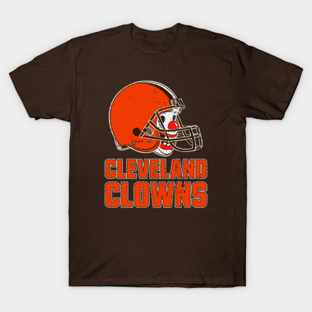 Cleveland Clowns Vintage Mesh Jersey Texture - Cleveland Browns - T ...