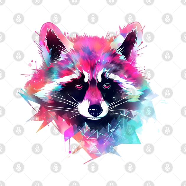 raccoon by skatermoment