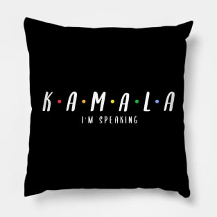 kamala harris i'm speaking Pillow