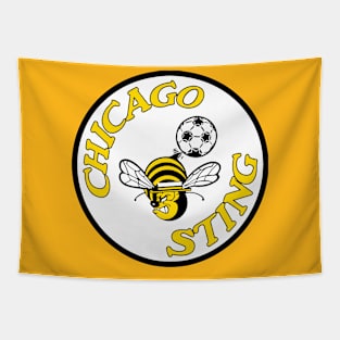 Defunct Chicago Sting Soccer Tapestry