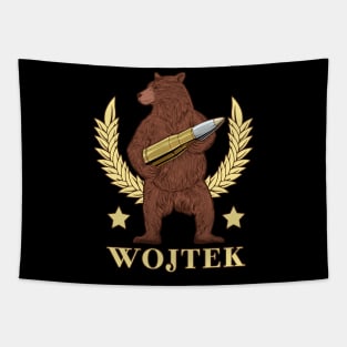 The bear Wojtek Tapestry