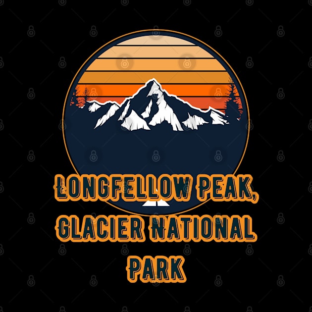 Longfellow Peak, Glacier National Park by Canada Cities