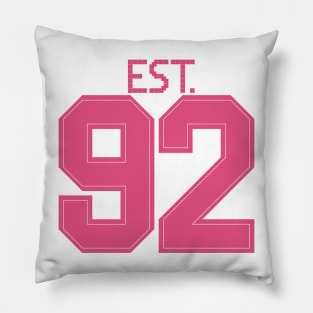 Est. 92 pink Pillow