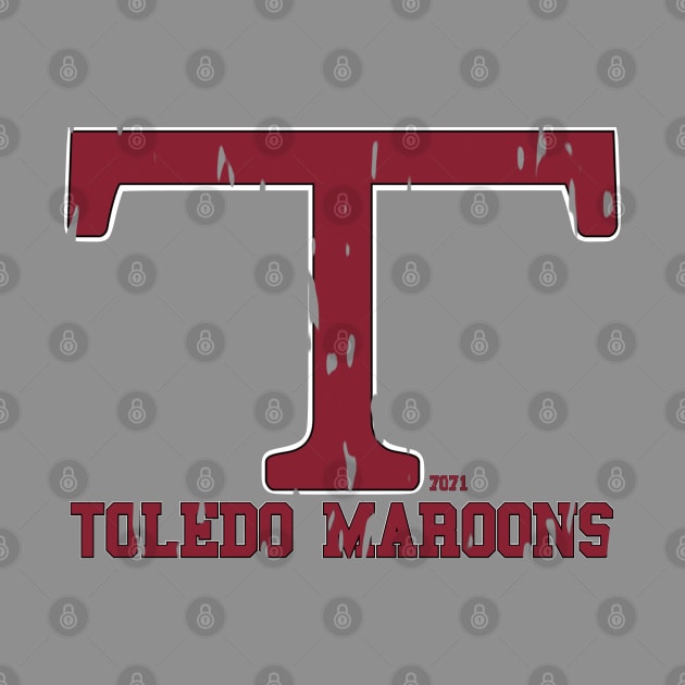 Vintage Toledo Maroons by 7071