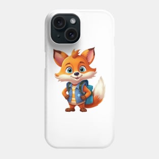 Back To School Fox Phone Case