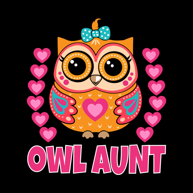 Cute Owl Aunt by Work Memes