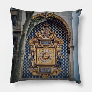 The Conciergerie Clock Pillow