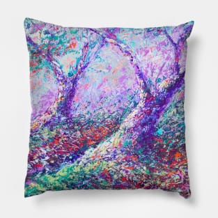 healing trees Pillow