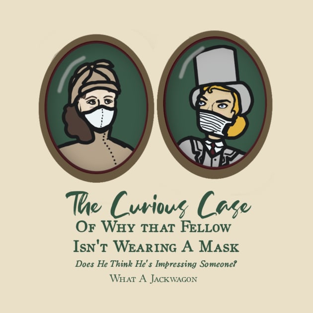 The Curious Case of the Missing Mask: Sherlock Holmes Covid-19 by LochNestFarm