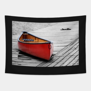 Red Canoe Tapestry