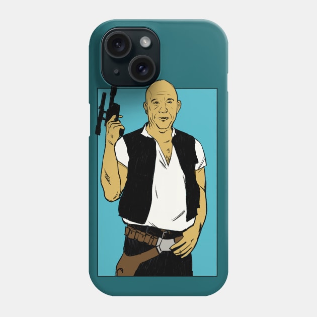 Vin Solo - Fast and Furious/Star Wars Crossover Phone Case by sombreroinc