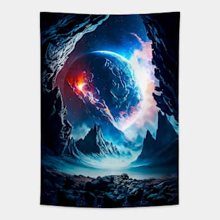 Cosmic Enchantment: Chaotic Realms Tapestry