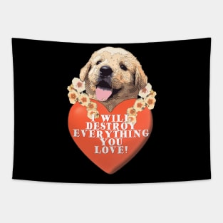 Puppy Love Tapestry