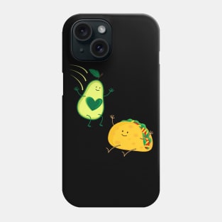 Avocado Taco design Phone Case