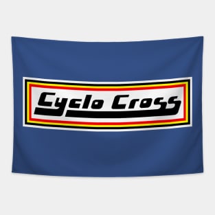 Cyclocross Logo Belgium Tapestry