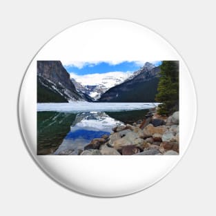 Lake Louise Victoria Glacier Alberta Canada Pin