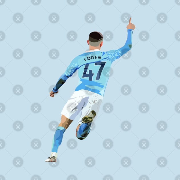 Phil Foden by Webbed Toe Design's