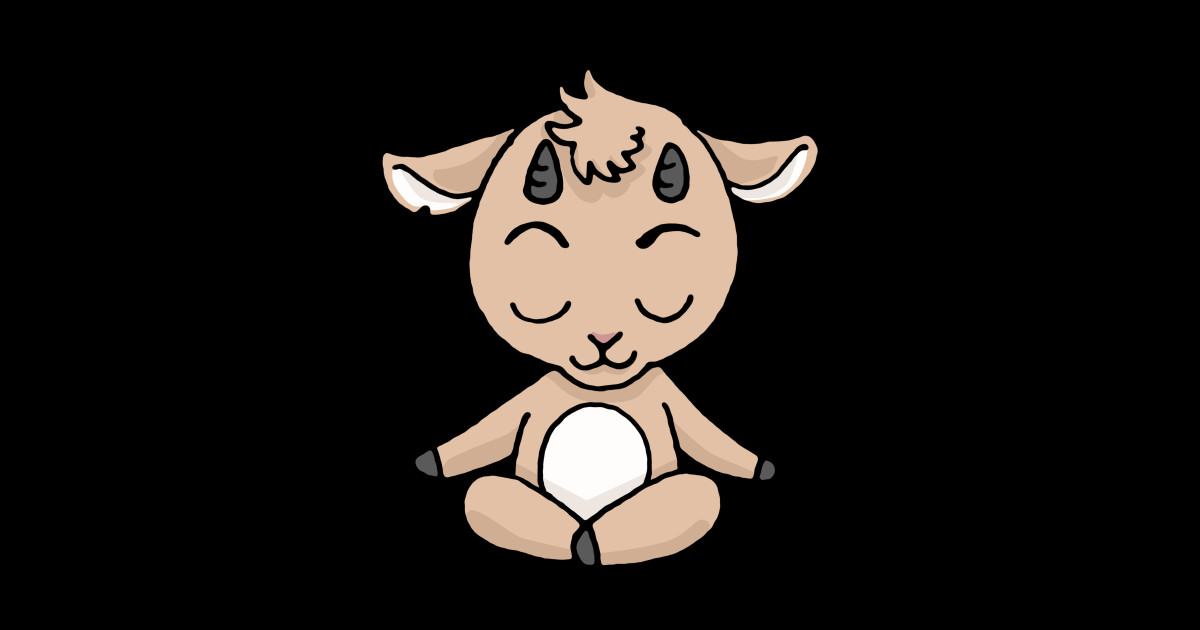 Goat Yoga Funny Goat Gift Goat Yoga TShirt TeePublic