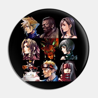 Final Fantasy Character Pin