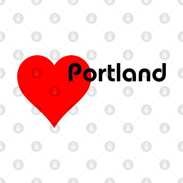 I heart portland by amigaboy