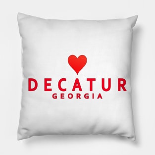 Decatur Georgia Pillow