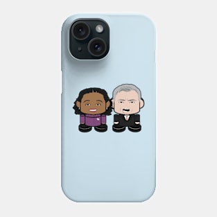 Mr. & Mrs. De'Blasiobot POLITICO'BOT Phone Case