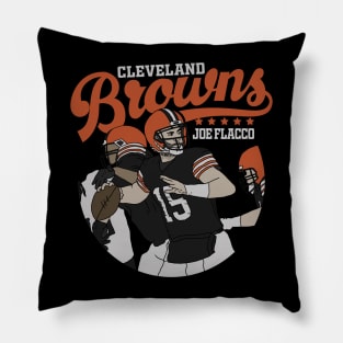 Joe flacco browns Pillow